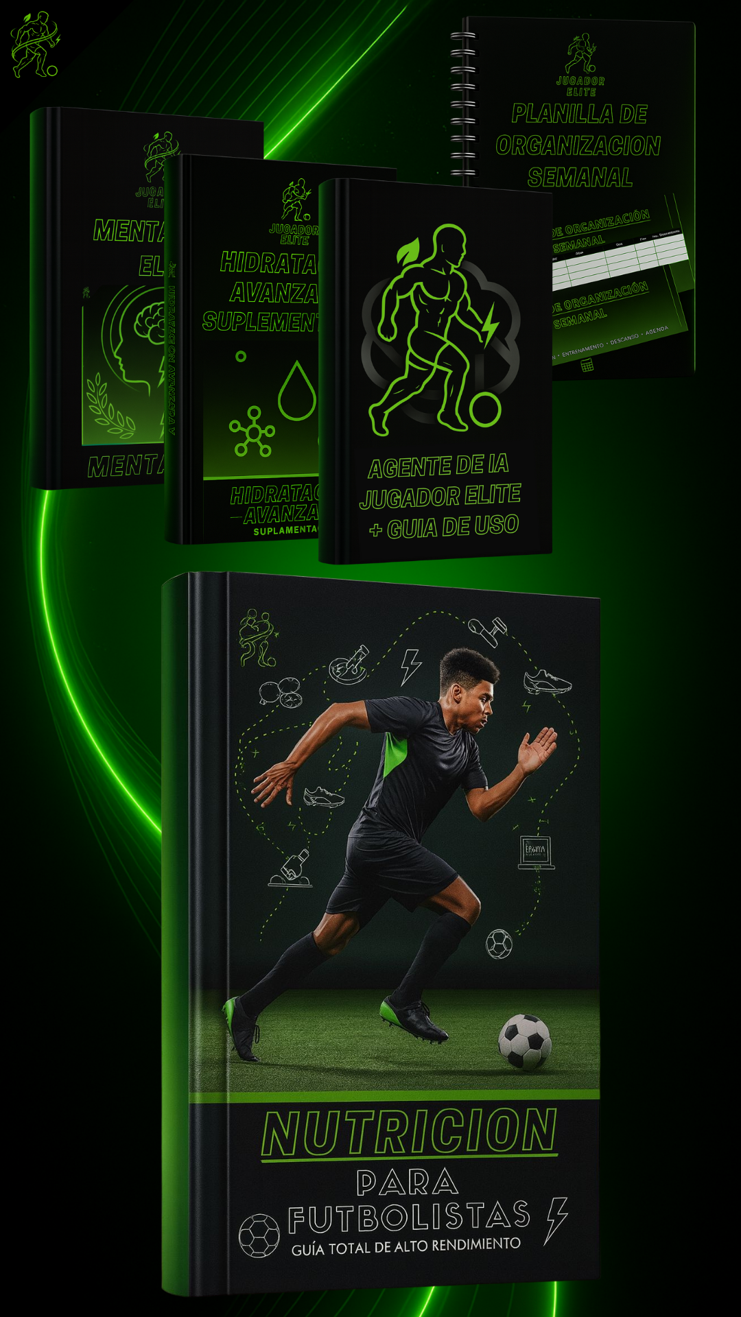 Jugador Elite - Nutricion para futbolistas + Bonus